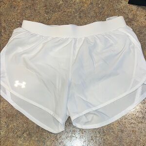 Under Armour Women's White Shorts